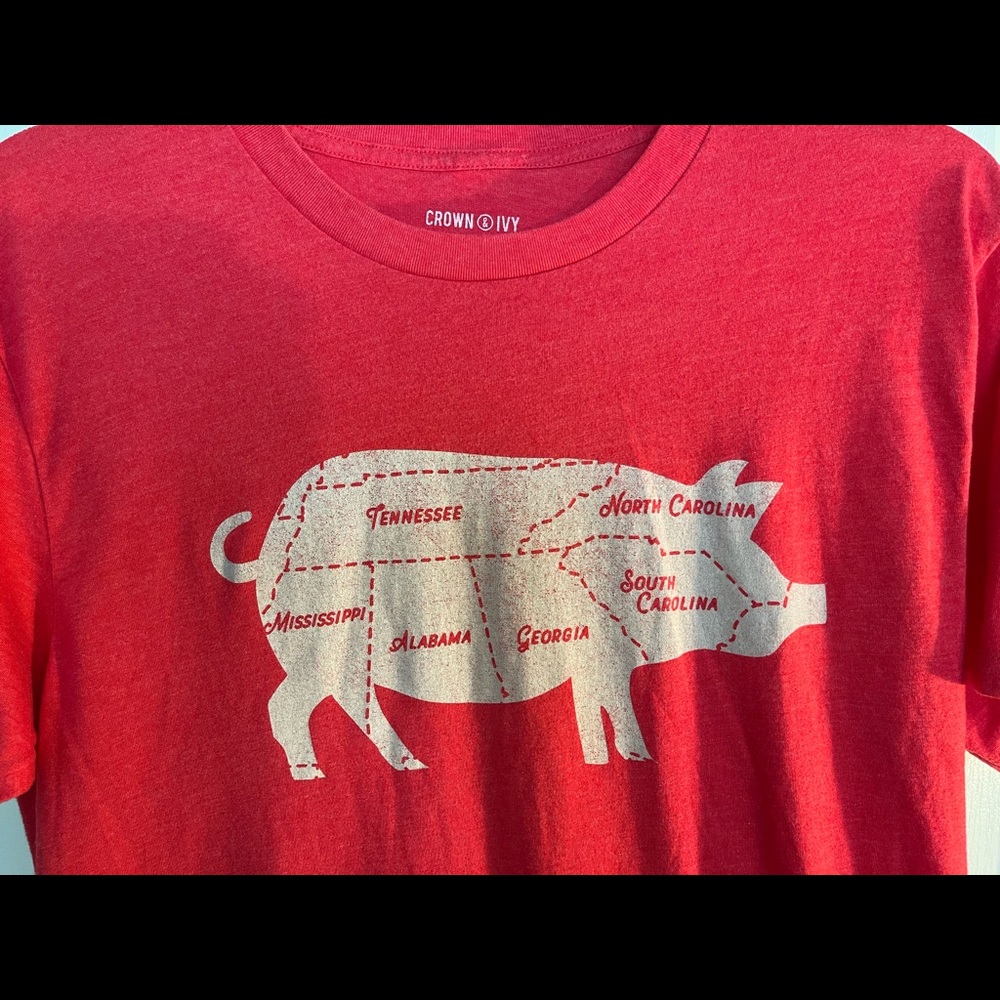 Southern States Pig/ Pork T-Shirt Mens Size Medium